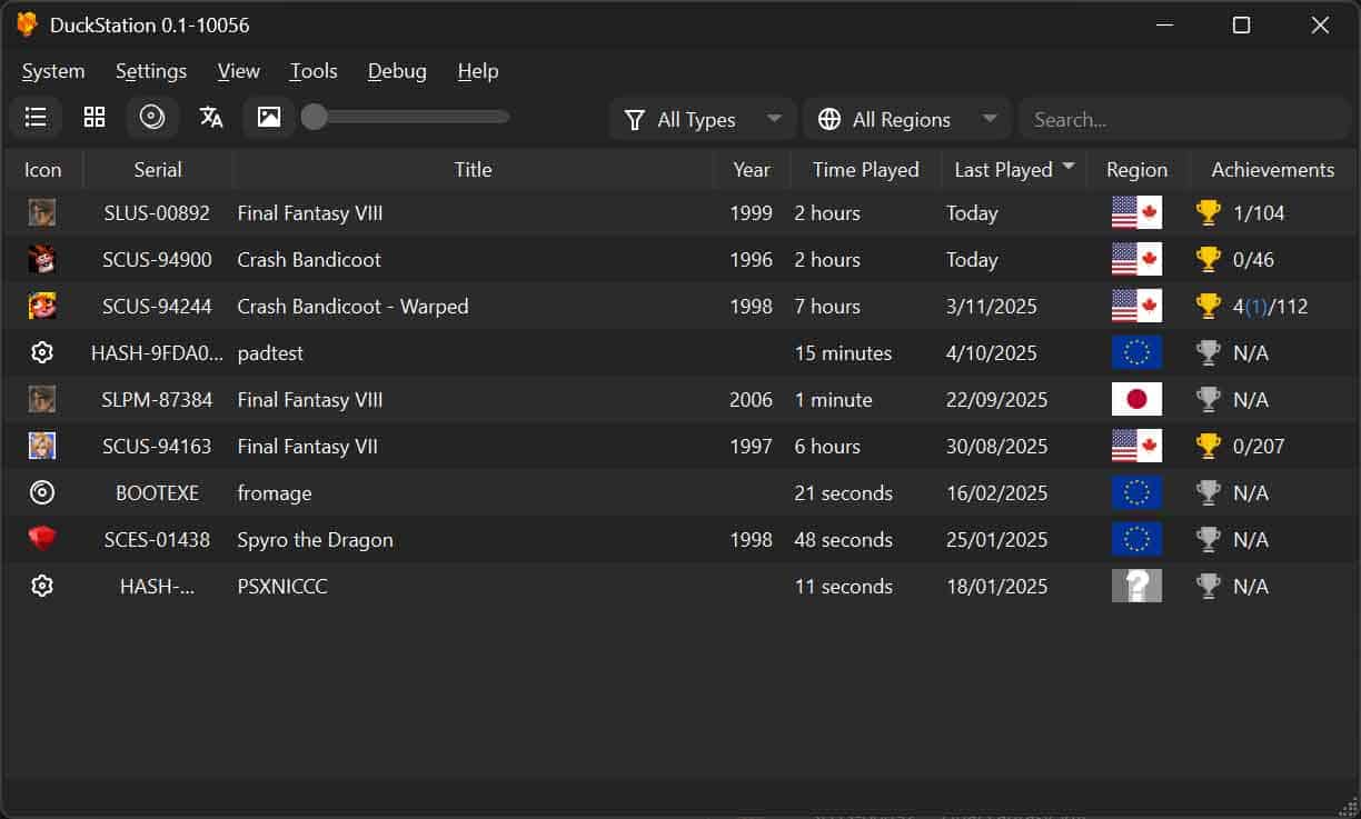 DuckStation：高性能、跨平台的 PlayStation 1（PS1 / PSX）模拟器海报